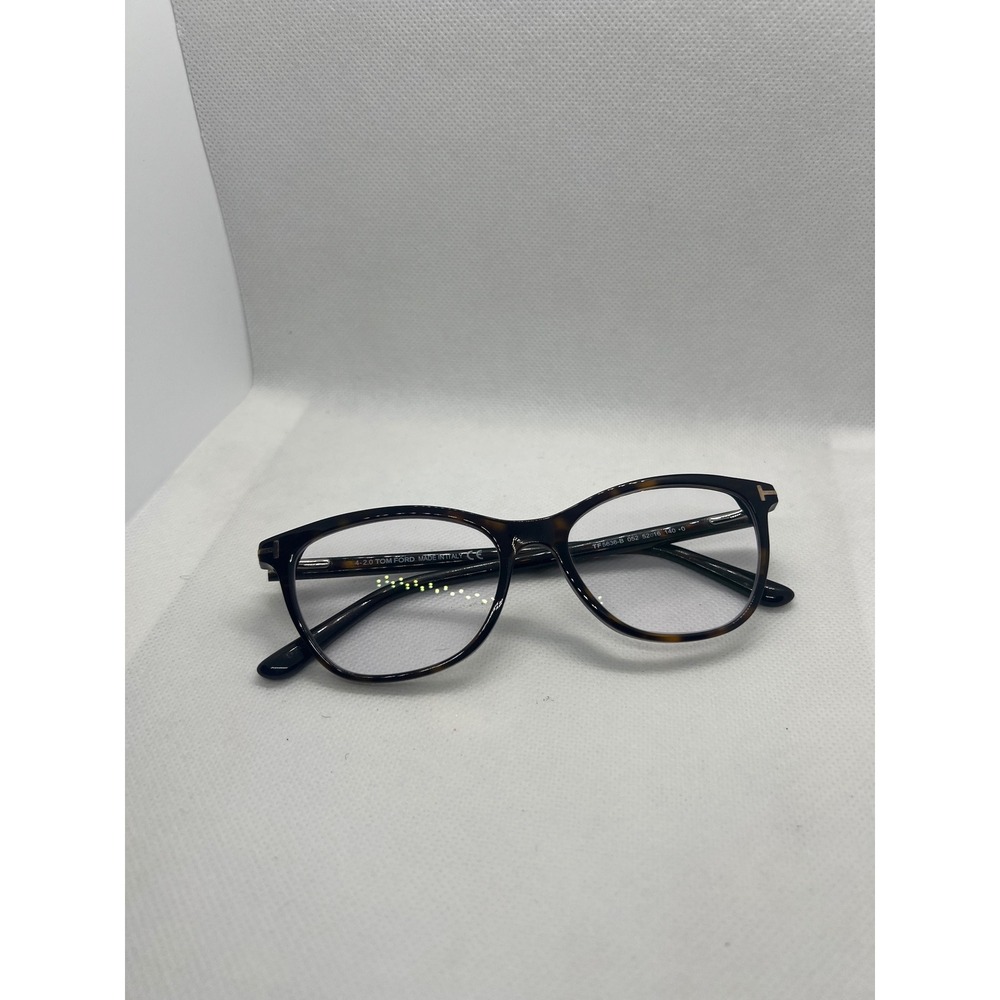 Tom Ford TF5636-B Dark Tortoise Shell Cat Eye Optical Glasses Frames 52-16-140